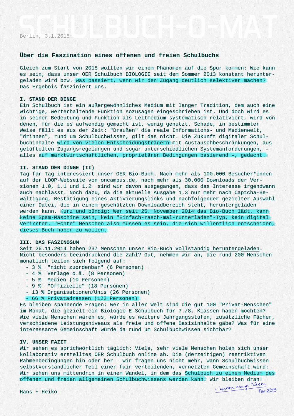 OER Bio-Buch OER Bio-Buch